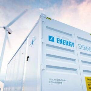 Energilagring med solceller och vindkraftverk
