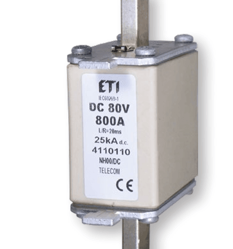 DC-säkring 80V 800A från ETI